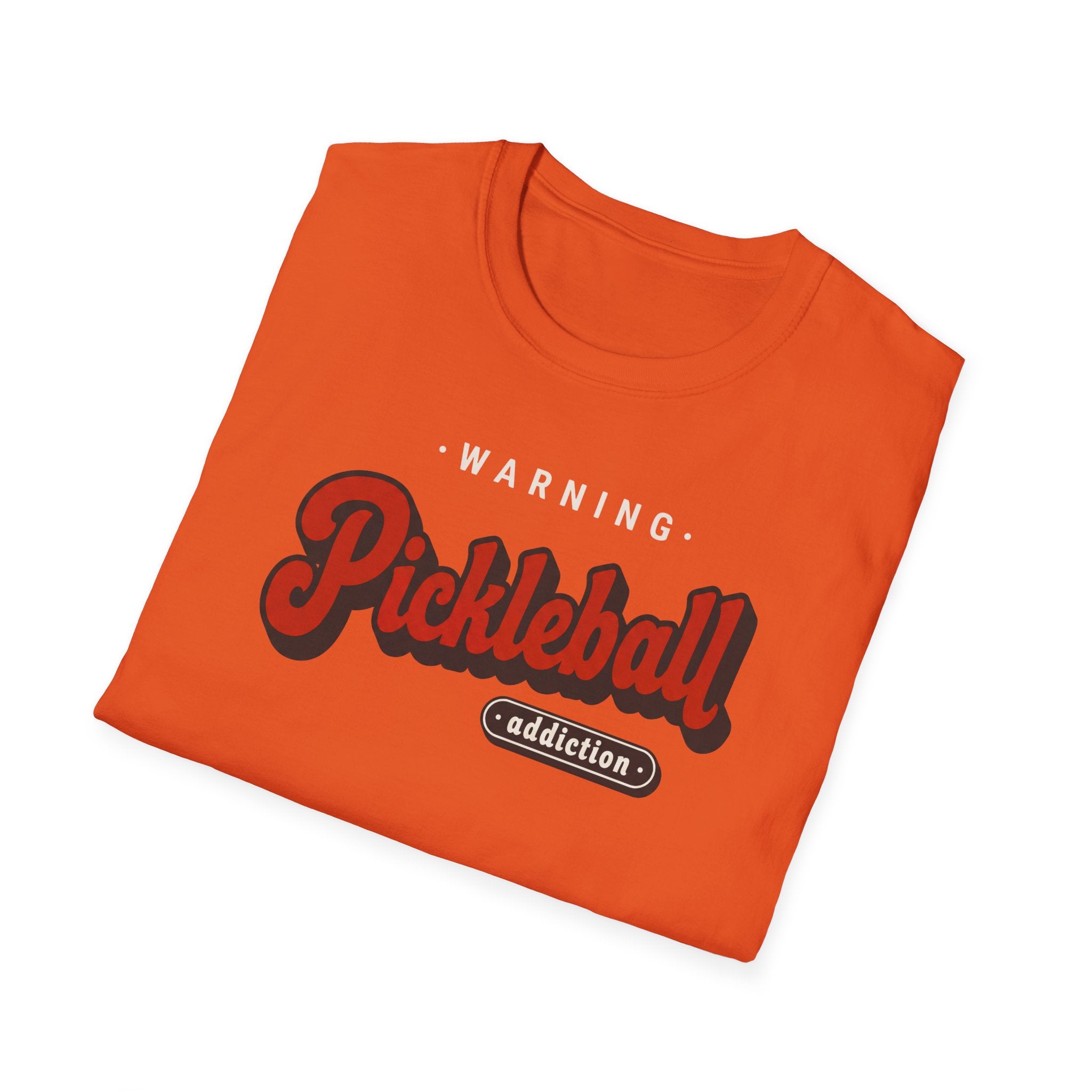 Warning Pickleball Addict Tee
