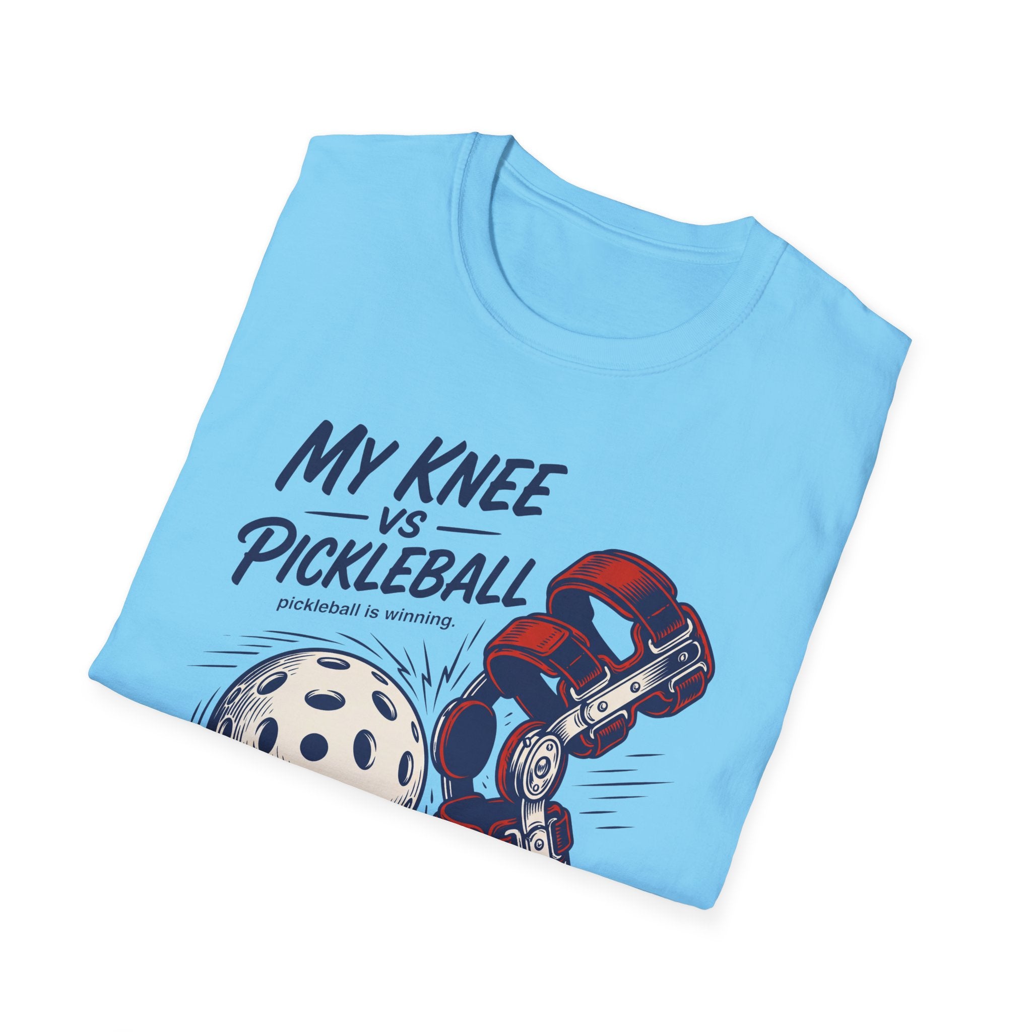 My Knee Vs Pickleball Tee