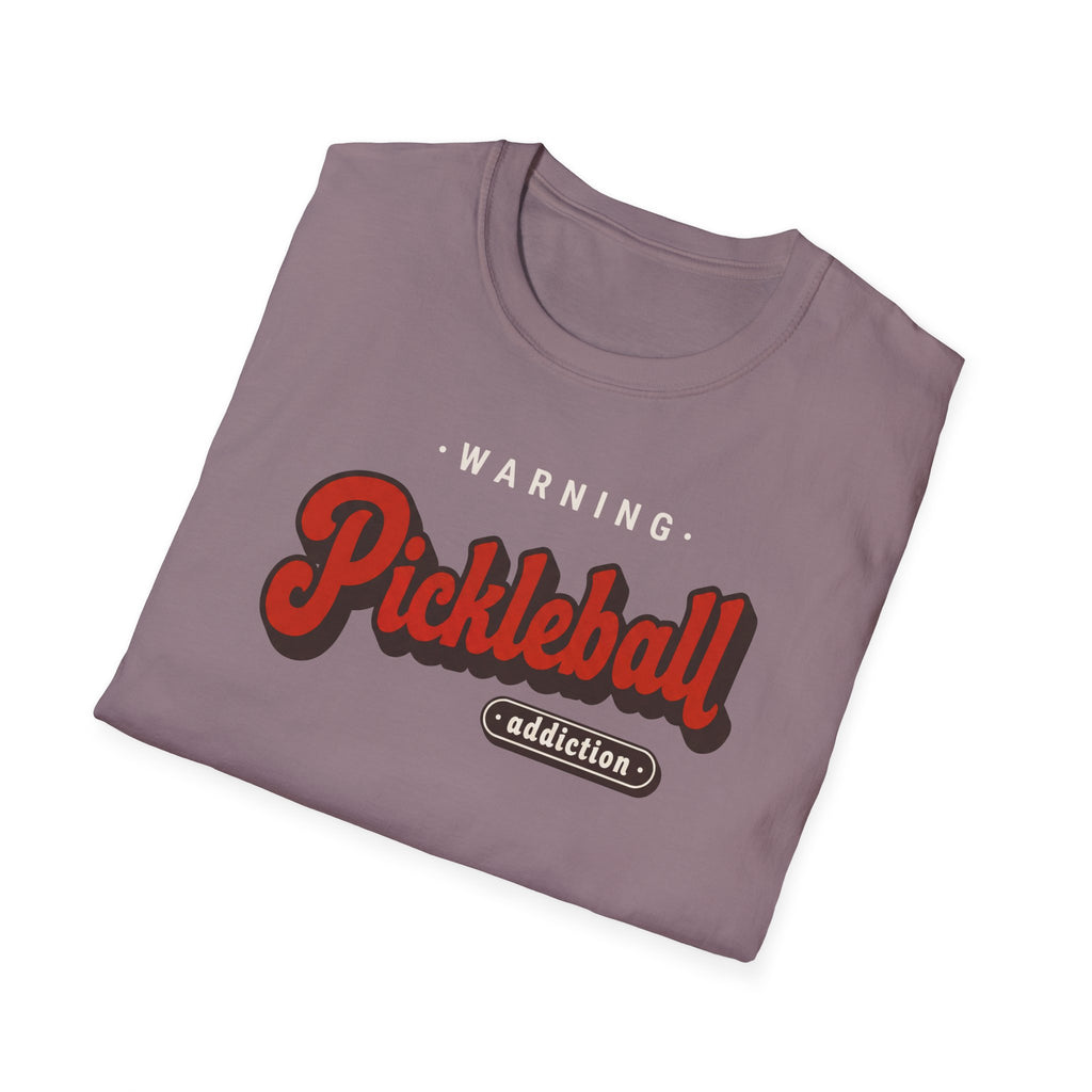 Warning Pickleball Addict Tee
