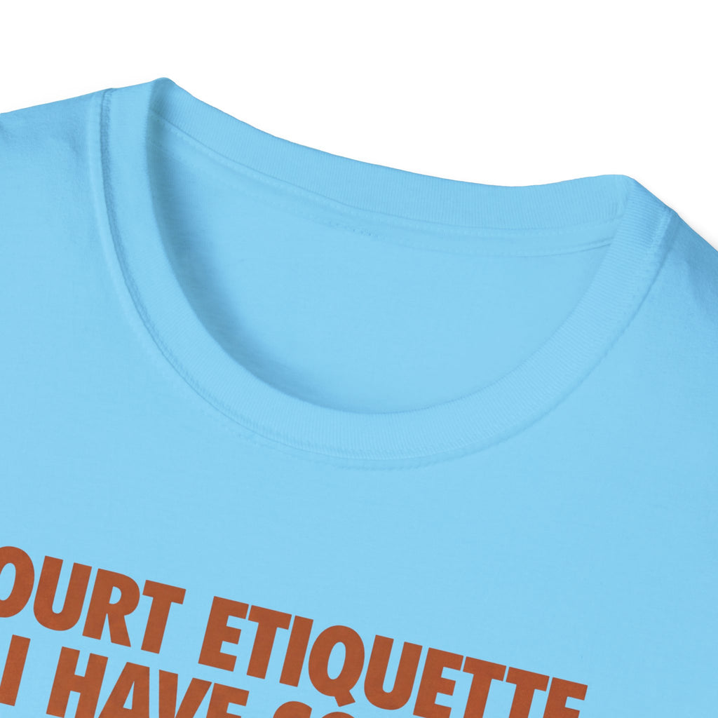 Court Etiquette Tee