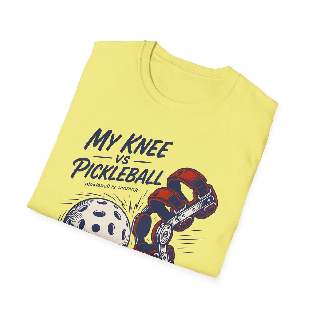 My Knee Vs Pickleball Tee