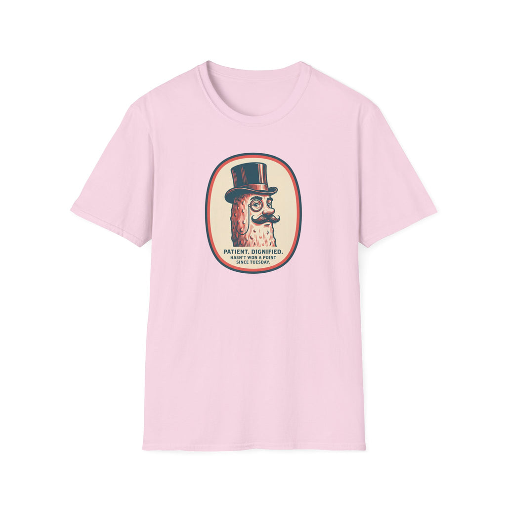 Patient. Dignified. Tee