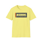 Warning May Start Talking Pickleball Tee