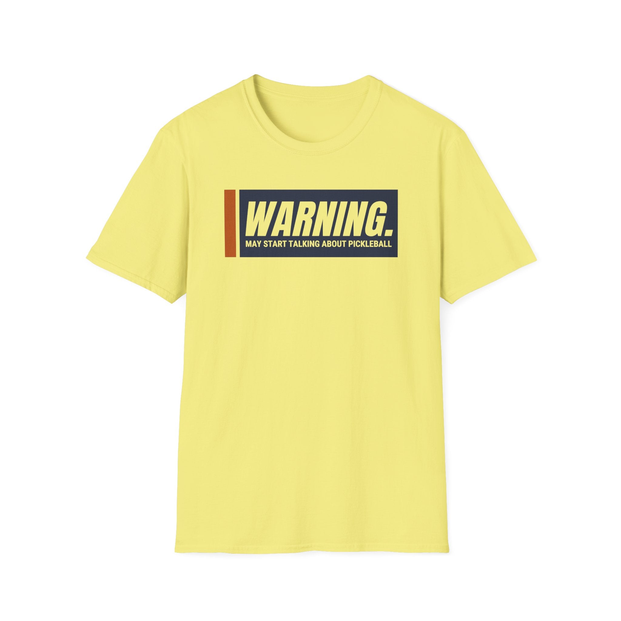 Warning May Start Talking Pickleball Tee