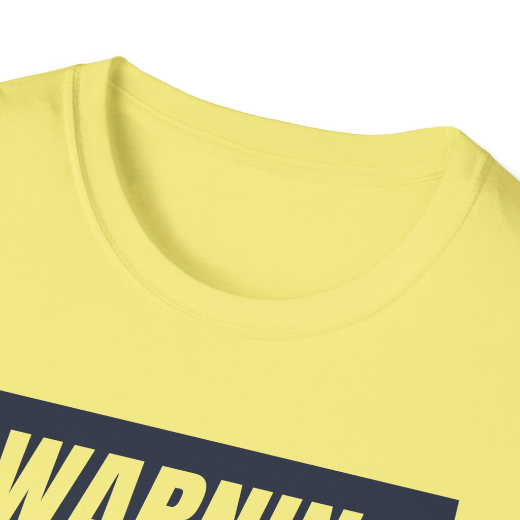 Warning May Start Talking Pickleball Tee