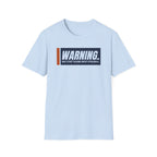 Warning May Start Talking Pickleball Tee