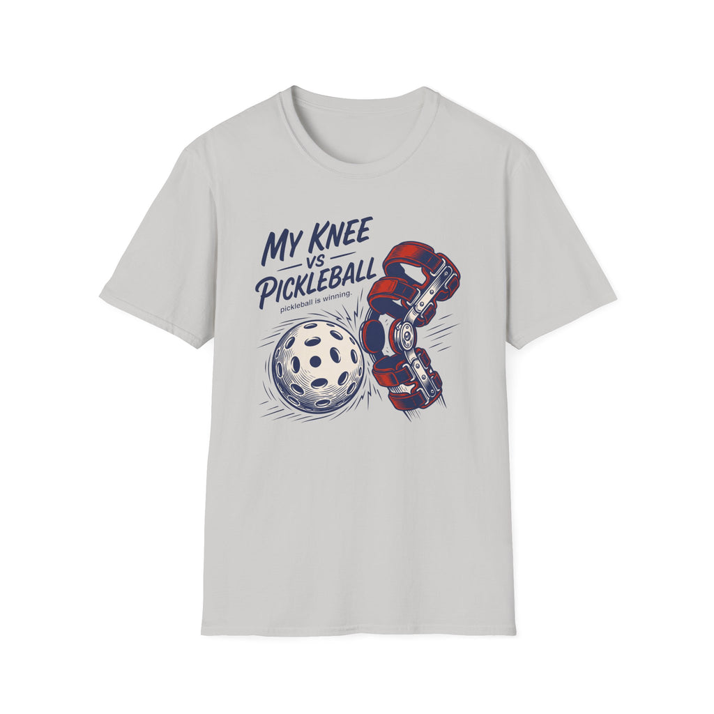 My Knee Vs Pickleball Tee