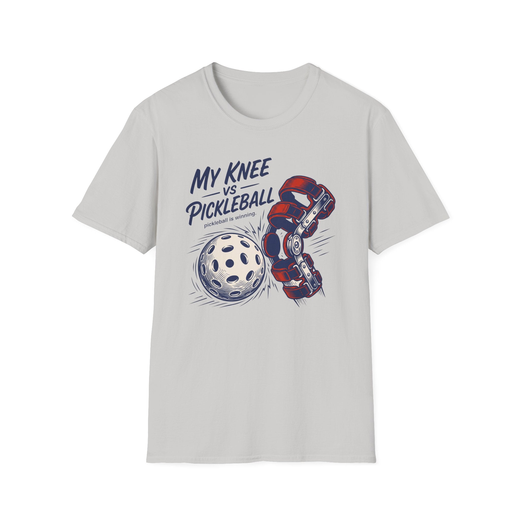 My Knee Vs Pickleball Tee