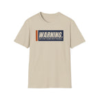 Warning May Start Talking Pickleball Tee