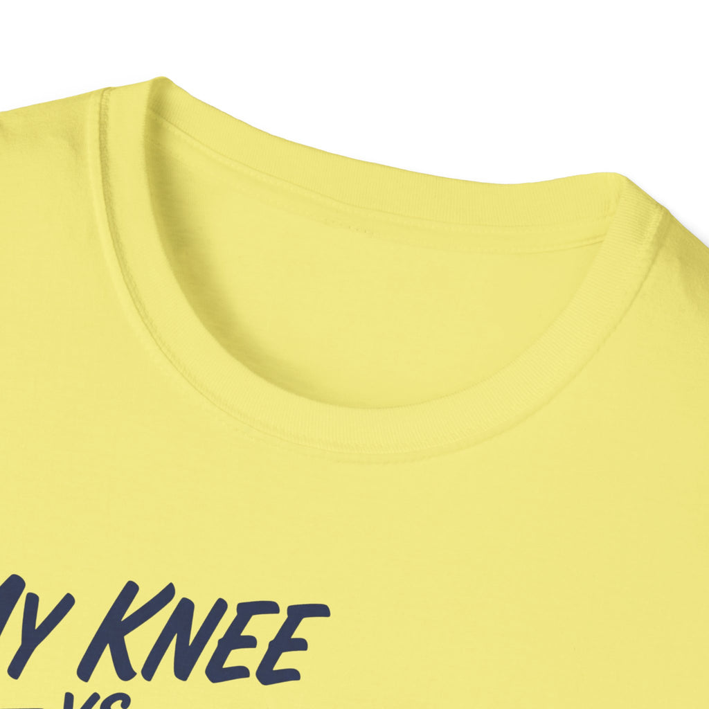My Knee Vs Pickleball Tee