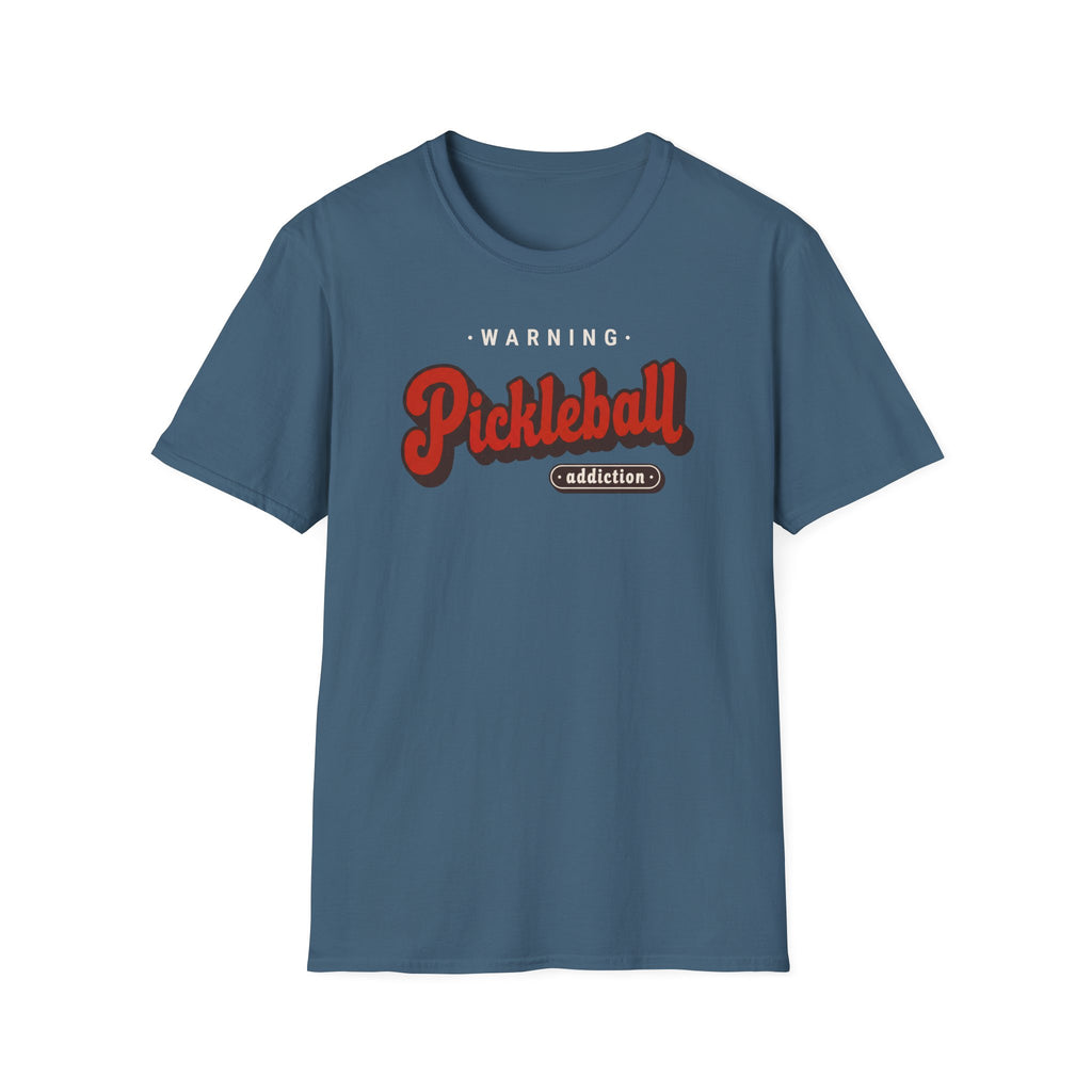 Warning Pickleball Addict Tee