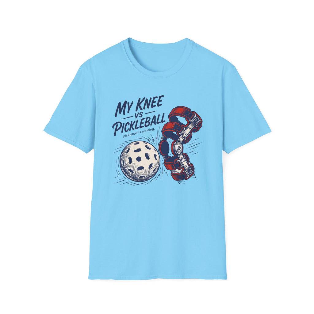 My Knee Vs Pickleball Tee
