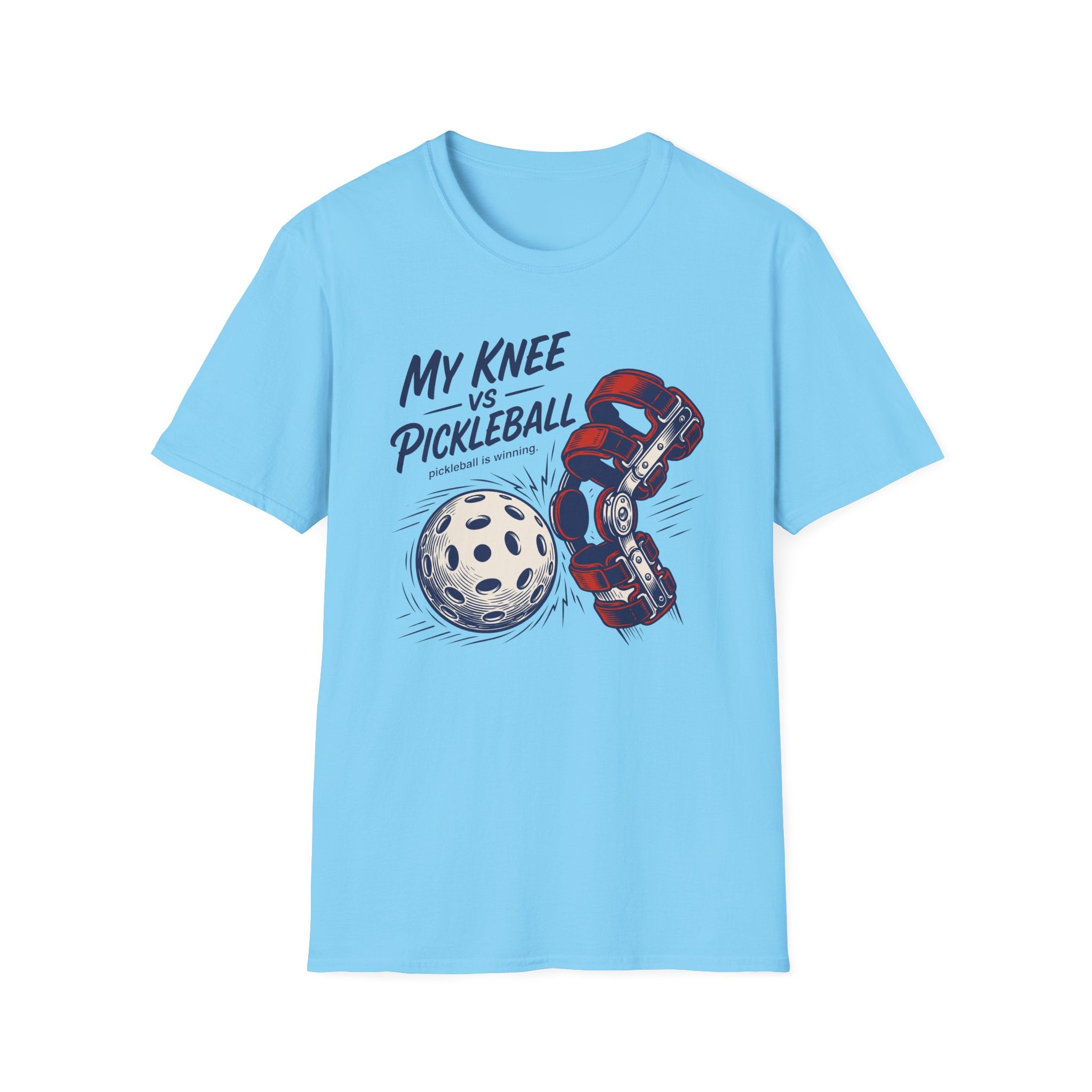 My Knee Vs Pickleball Tee