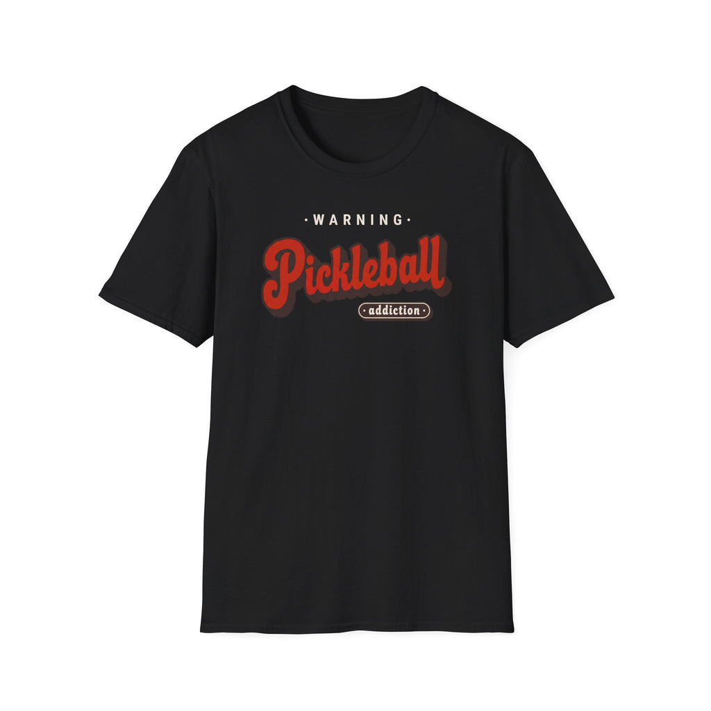 Warning Pickleball Addict Tee