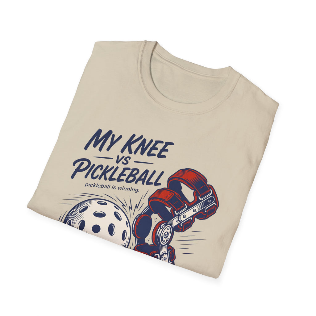 My Knee Vs Pickleball Tee