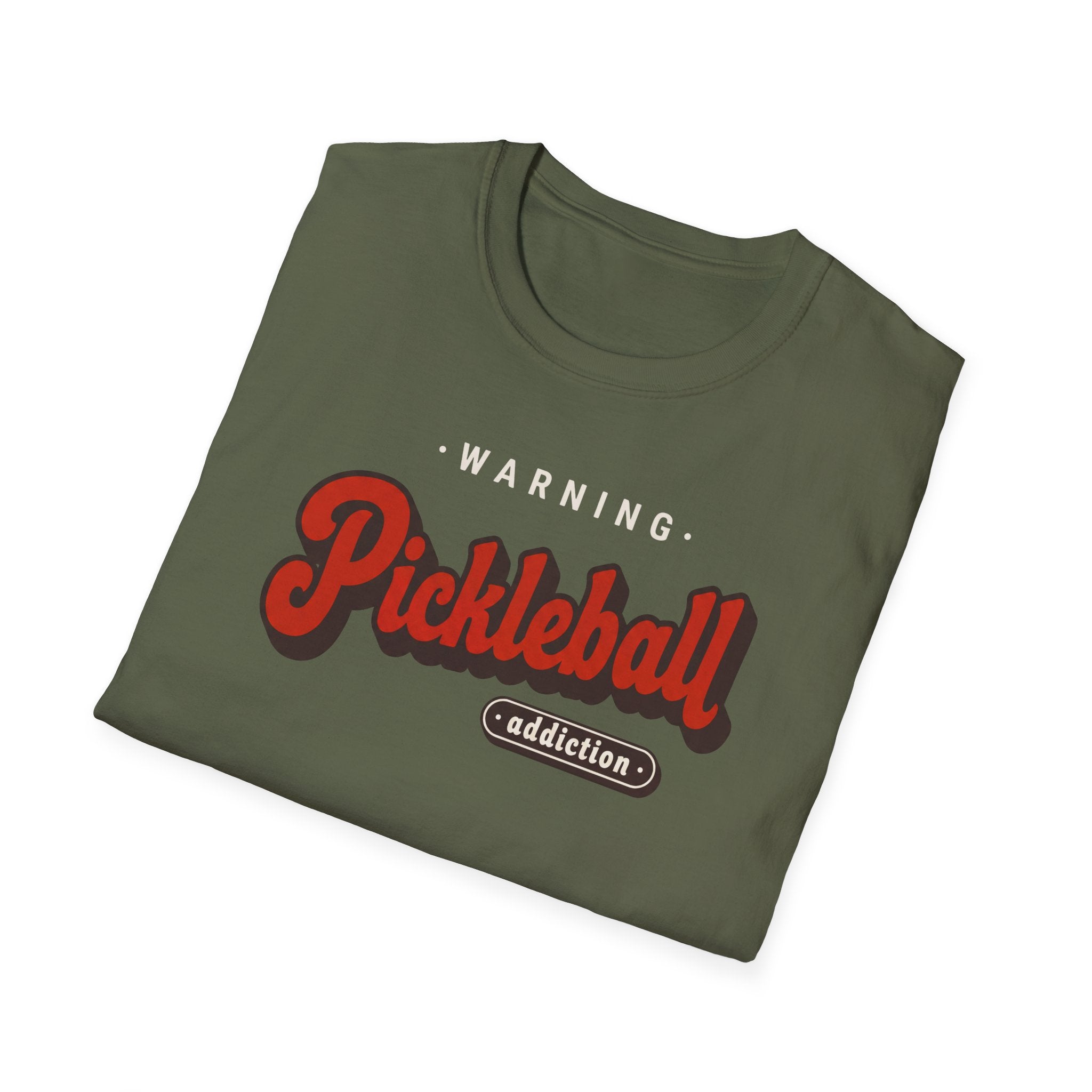 Warning Pickleball Addict Tee