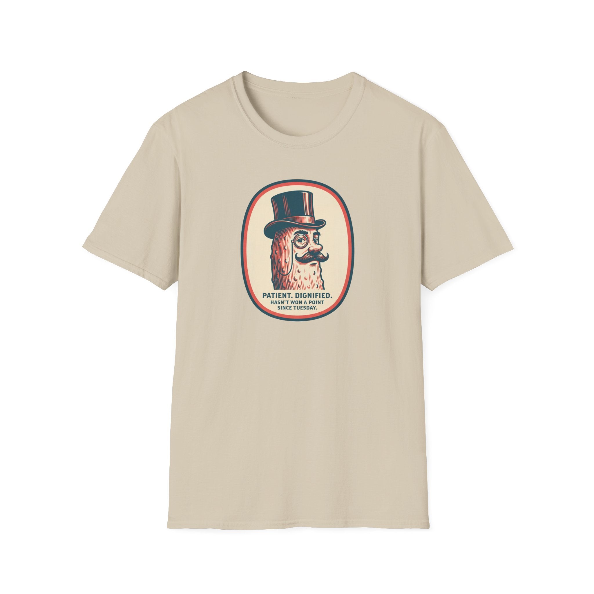 Patient. Dignified. Tee