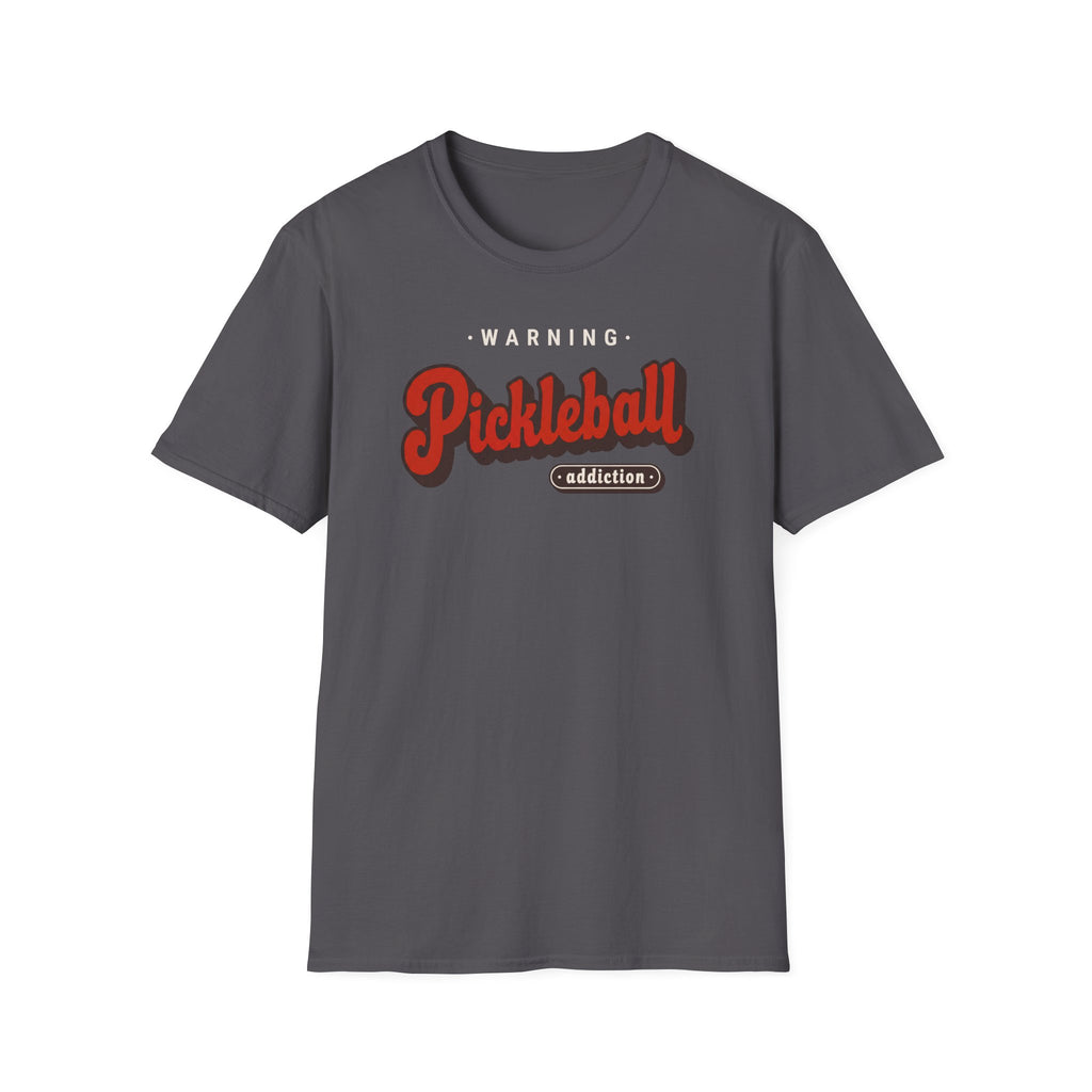 Warning Pickleball Addict Tee